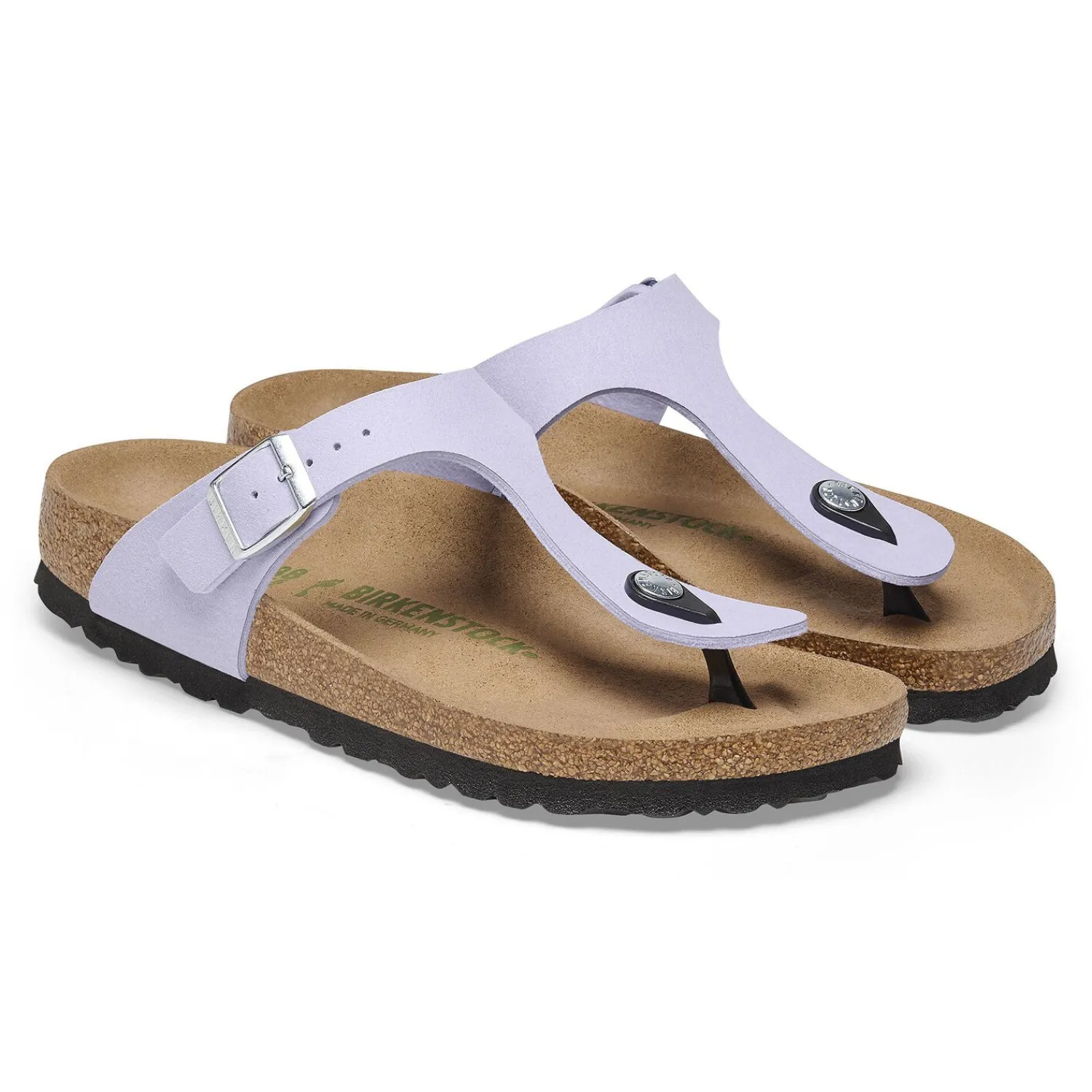 Hot Birkenstock Gizeh Soft Birki Vegan Purple Fog