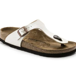 Shop Birkenstock Gizeh Graceful Pearl White