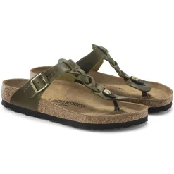 Cheap Birkenstock Gizeh Olive Green