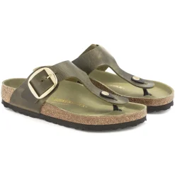 Best Sale Birkenstock Gizeh Big Buckle Olive Green