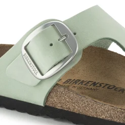 New Birkenstock Gizeh Big Buckle Matcha