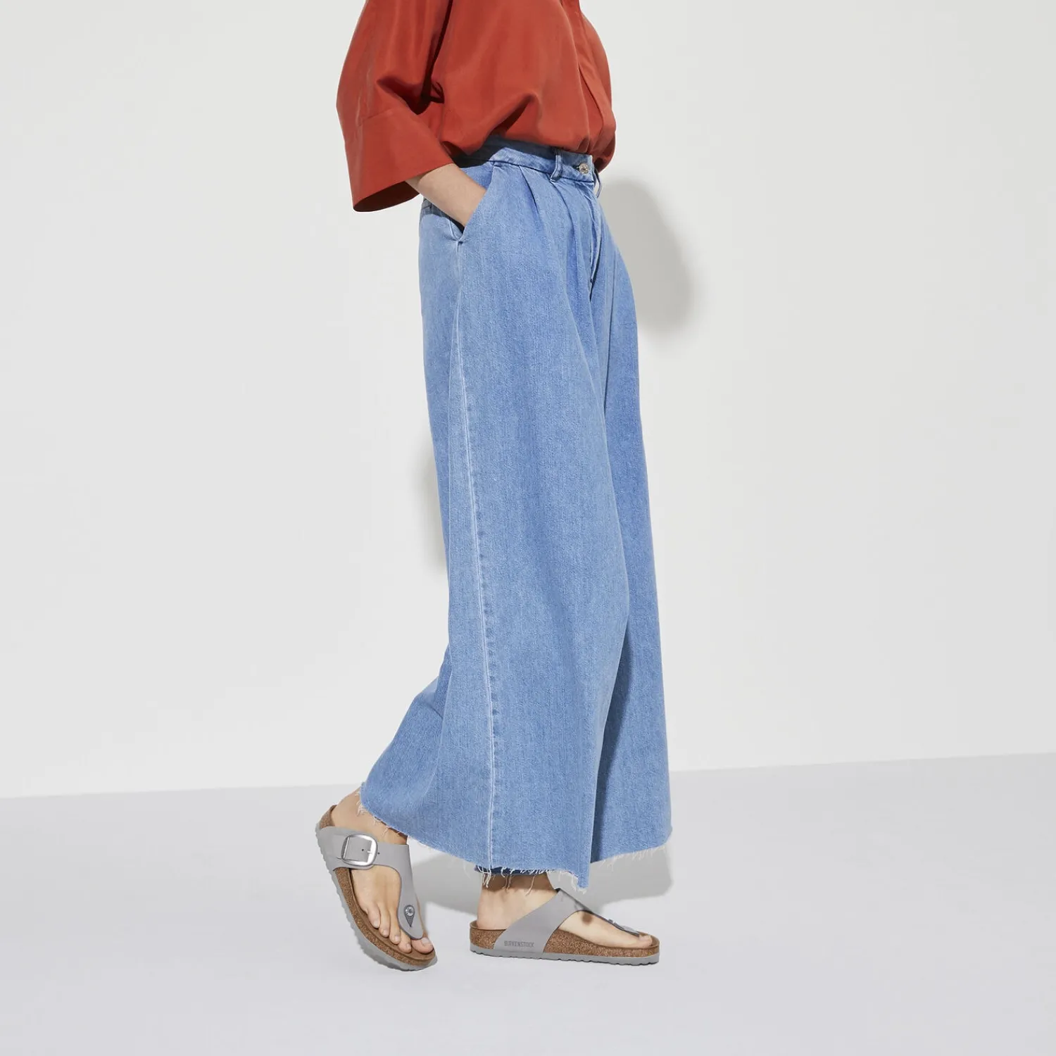 Best Birkenstock Gizeh Big Buckle Dove Gray