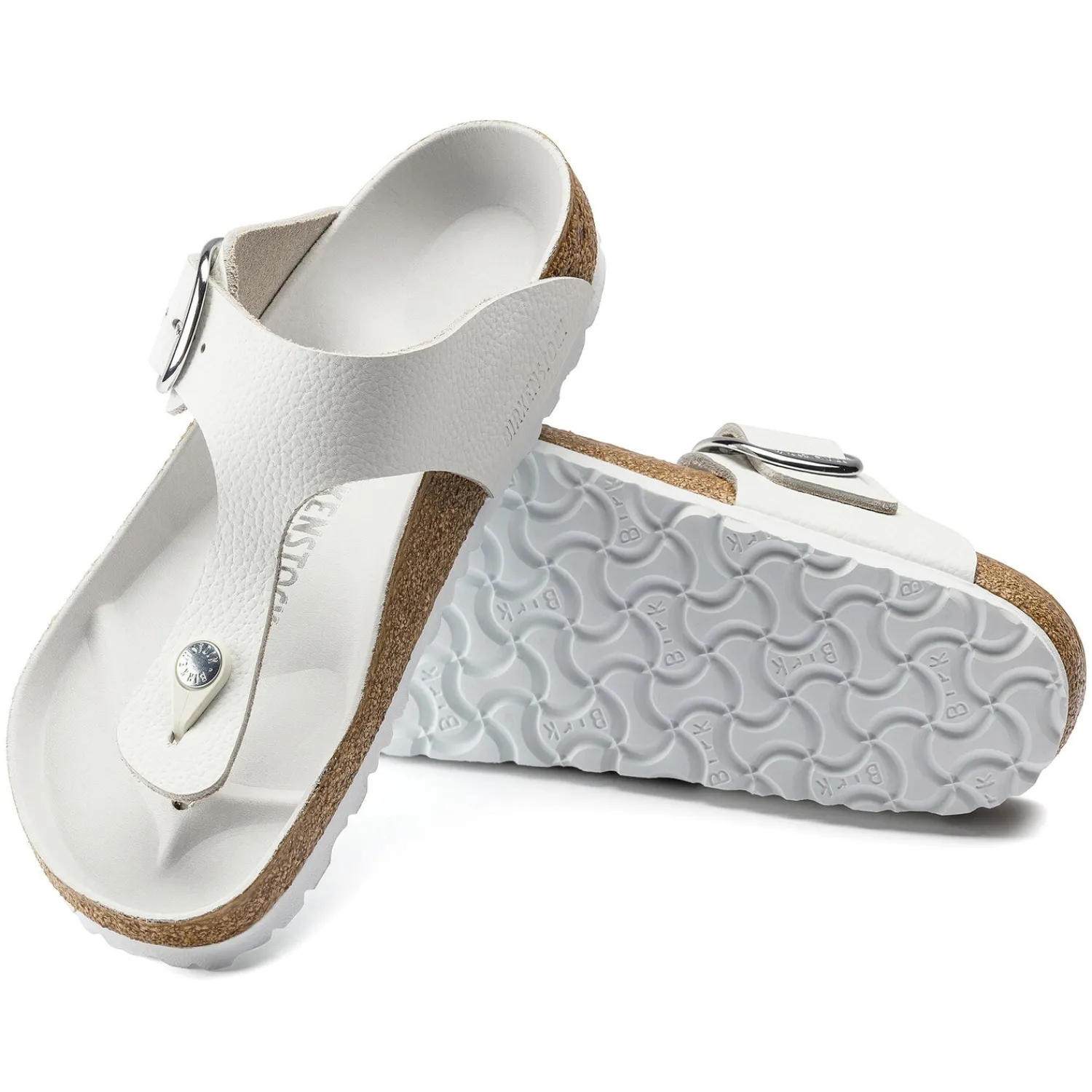 Fashion Birkenstock Gizeh Big Buckle White