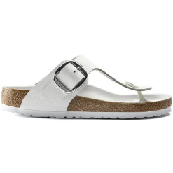 Fashion Birkenstock Gizeh Big Buckle White