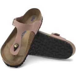 Hot Birkenstock Gizeh Lit De Pied Souple Old Rose