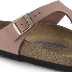 Hot Birkenstock Gizeh Lit De Pied Souple Old Rose