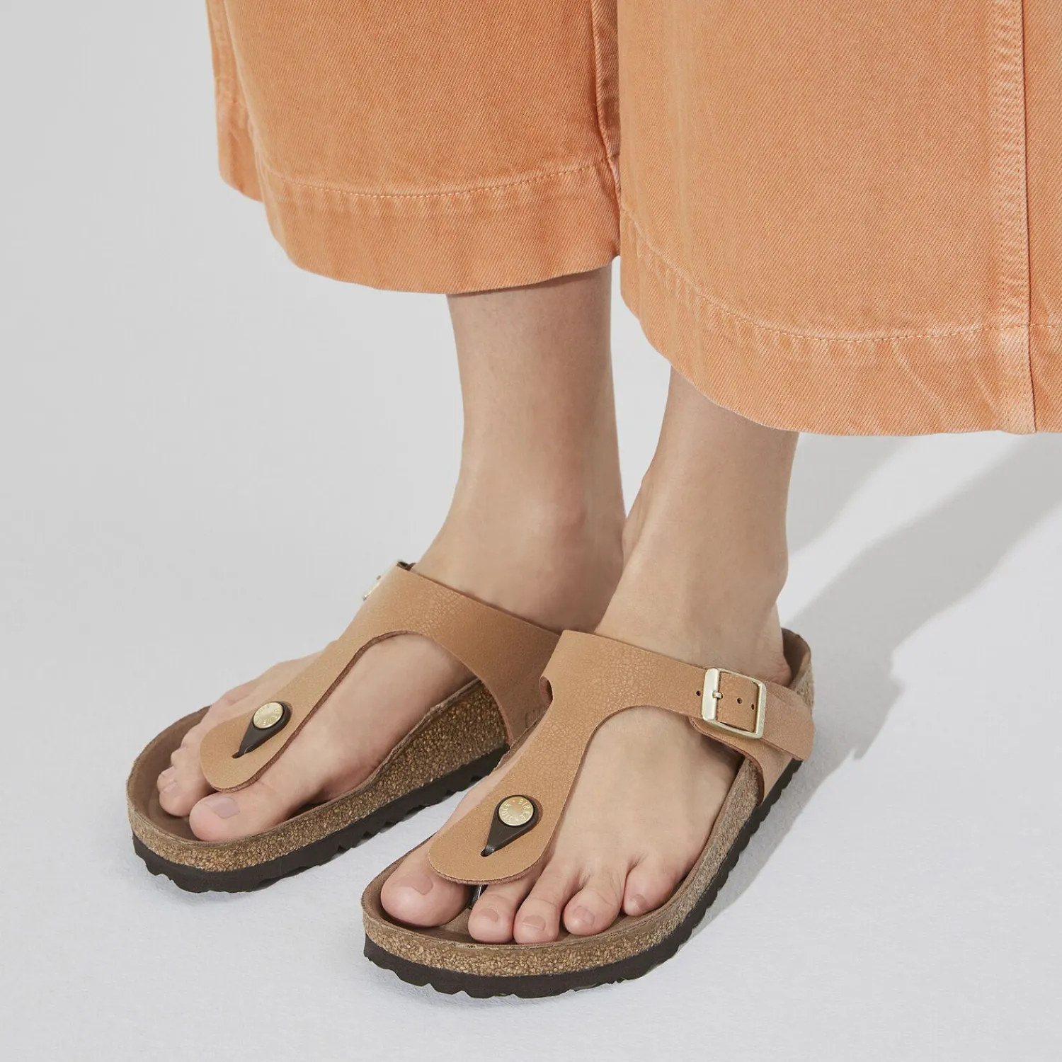 Cheap Birkenstock Gizeh Vegan Pecan