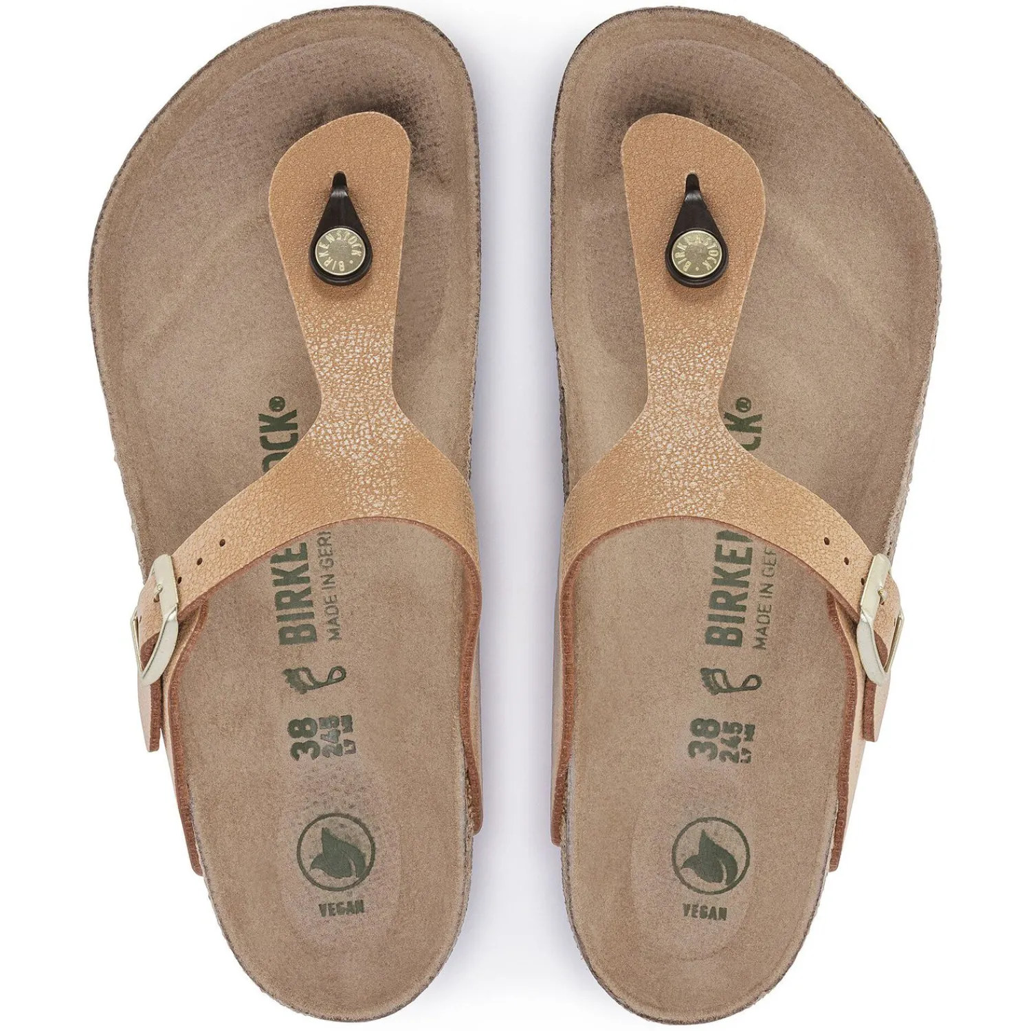 Cheap Birkenstock Gizeh Vegan Pecan