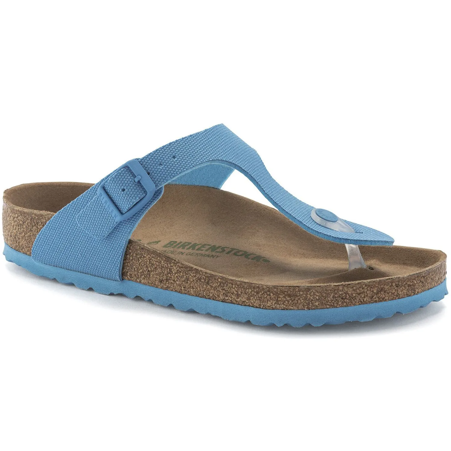 Best Sale Birkenstock Gizeh Vegan Blau