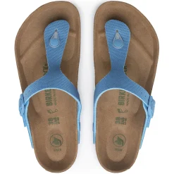 Best Sale Birkenstock Gizeh Vegan Blau