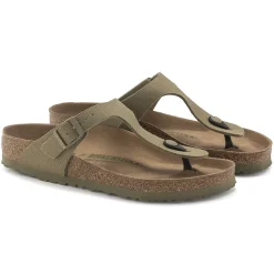 Hot Birkenstock Gizeh Vegan Faded Khaki