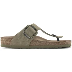 Cheap Birkenstock Gizeh Vegan Big Buckle Faded Khaki