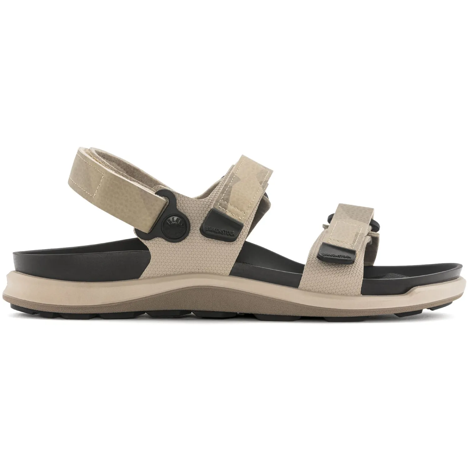 Cheap Birkenstock Kalahari Femme Futura Geometric Camo Beige