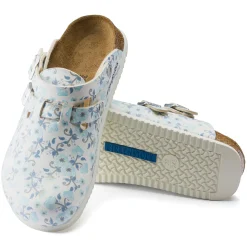Hot Birkenstock Kay Sl Blooming Roses Blue