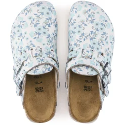 Hot Birkenstock Kay Sl Blooming Roses Blue
