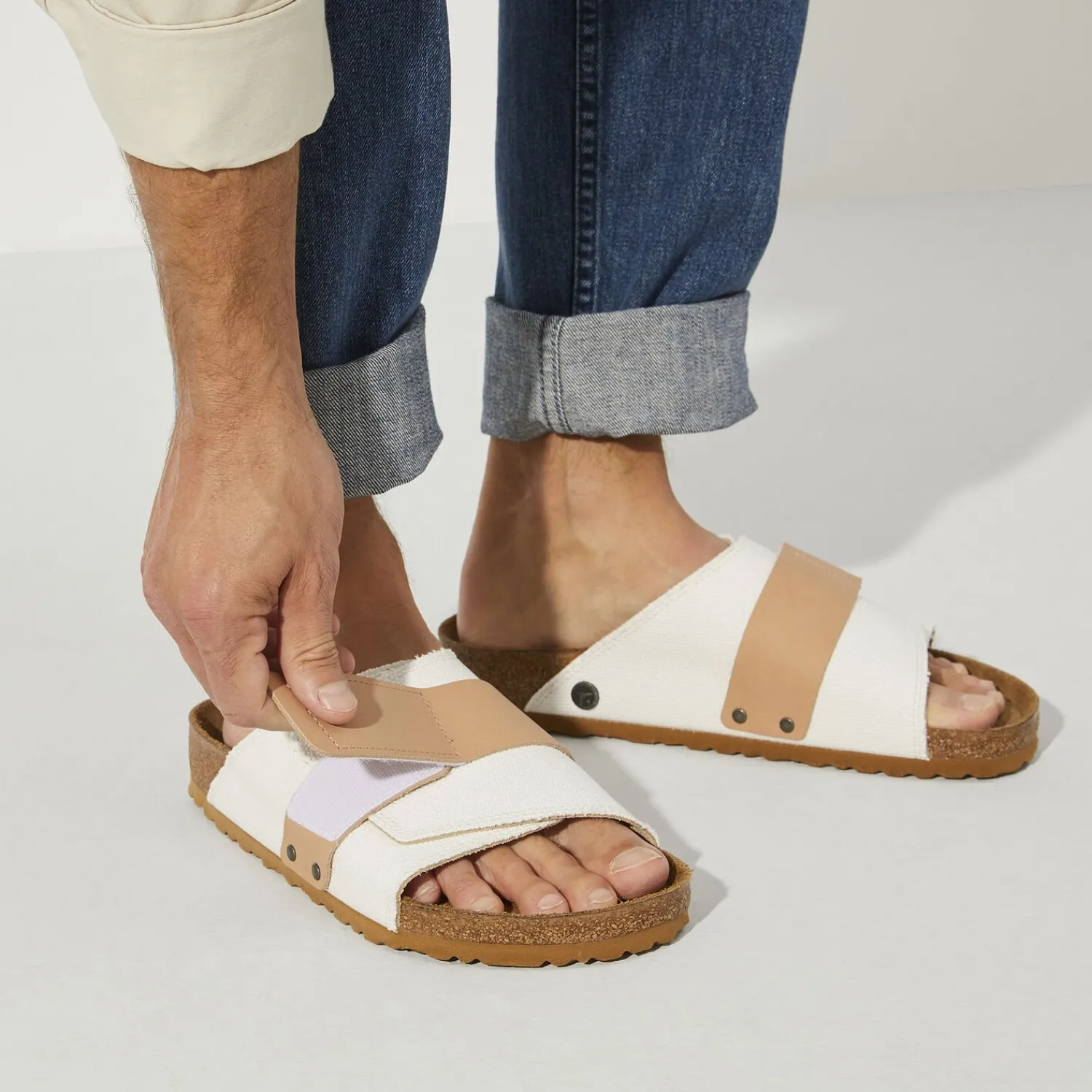 New Birkenstock Kyoto Eggshell