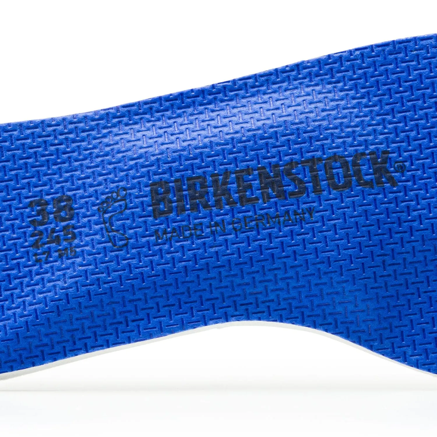 Fashion Birkenstock Lit De Pied Comfort Birko Tex Blue