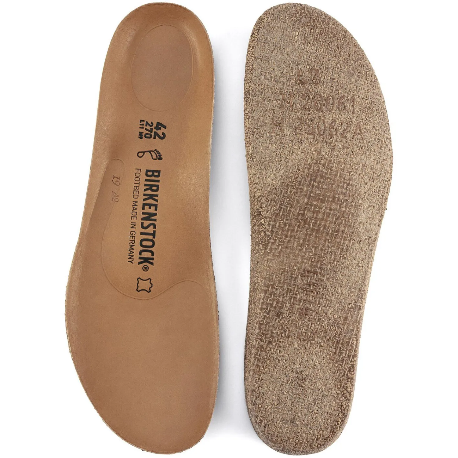 Sale Birkenstock Lit De Pied De Rechange Sandshell/Creme