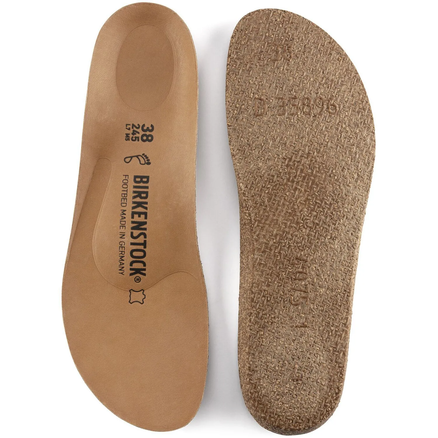 Sale Birkenstock Lit De Pied De Rechange Sandshell/Creme
