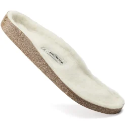 Hot Birkenstock Lit De Pied De Rechange Zermatt/Andermatt En Fourrure D'Agneau White