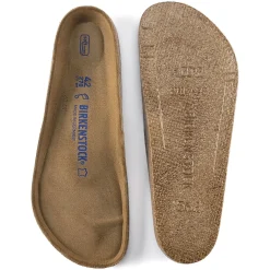 Shop Birkenstock Lit De Pied De Rechange Zermatt/Andermatt Souple Dark Brown