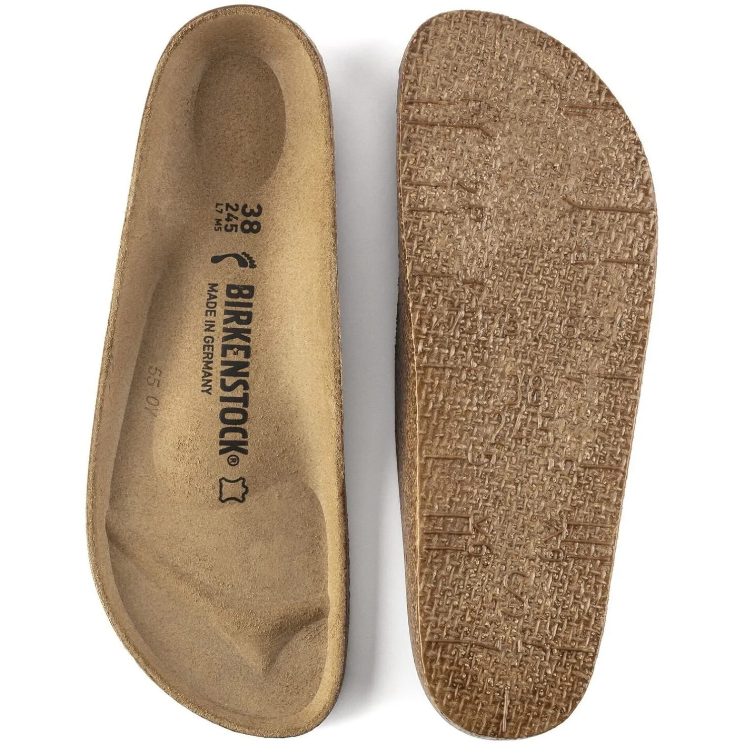 Hot Birkenstock Lit De Pied De Rechange Zermatt / Andermatt Standard Dark Brown