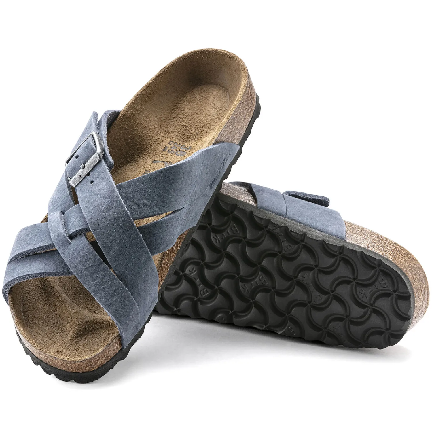 Clearance Birkenstock Lugano Dusty Blue