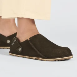 Sale Birkenstock Lutry Premium Suede Espresso