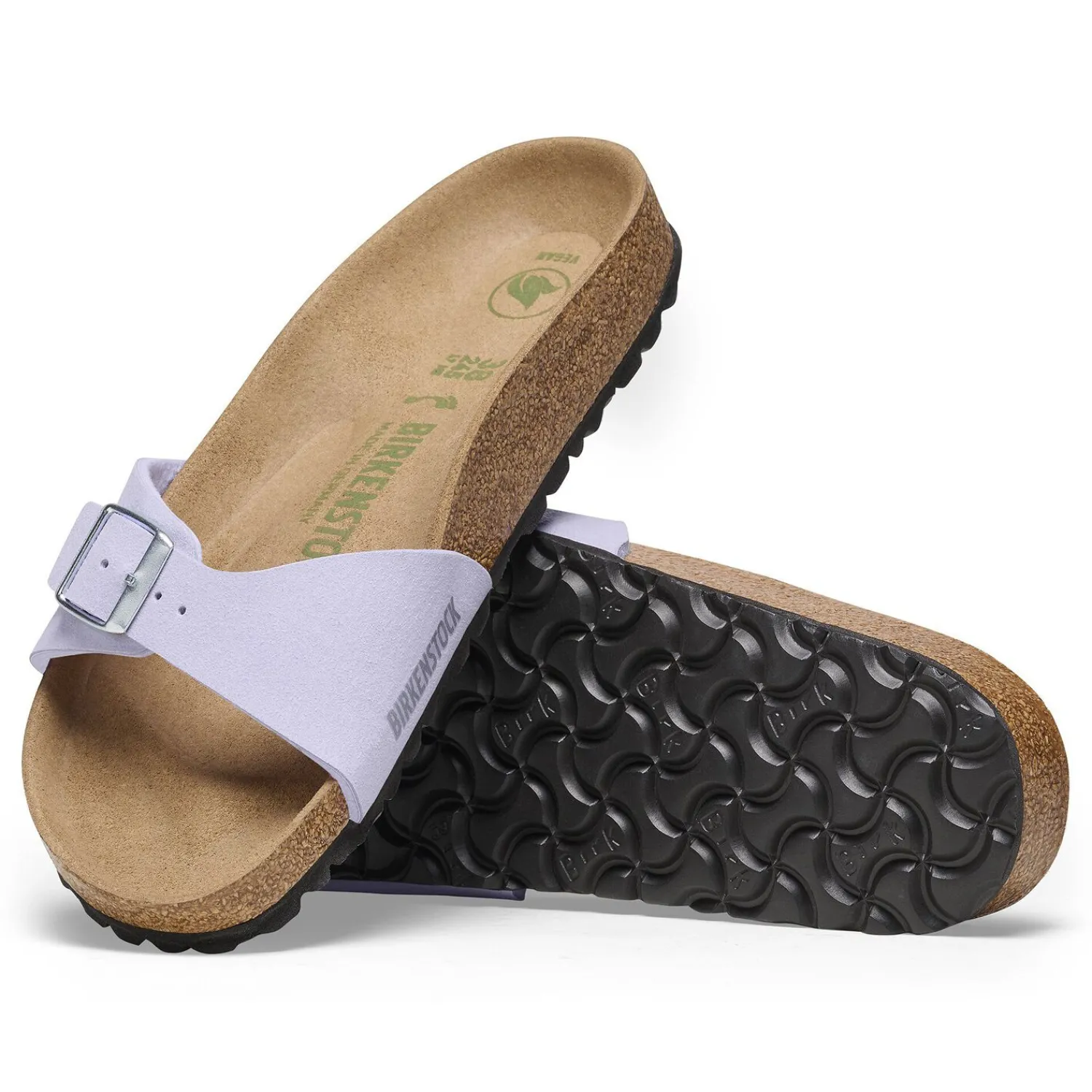 Sale Birkenstock Madrid Soft Birki Vegan Purple Fog
