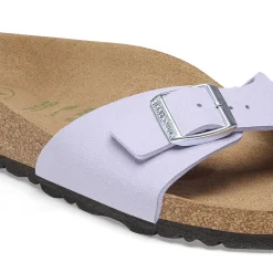 Sale Birkenstock Madrid Soft Birki Vegan Purple Fog