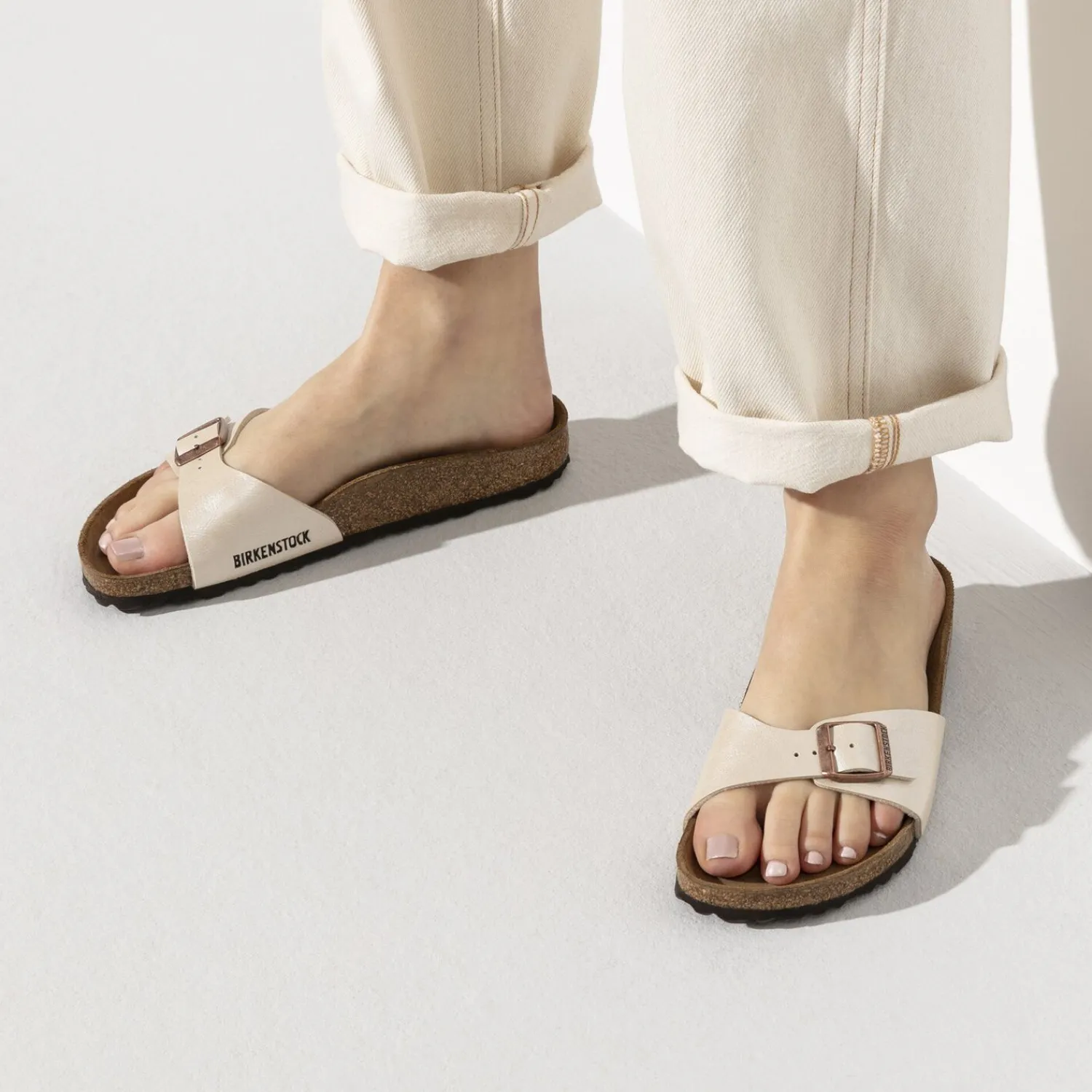 Flash Sale Birkenstock Madrid Graceful Pearl White