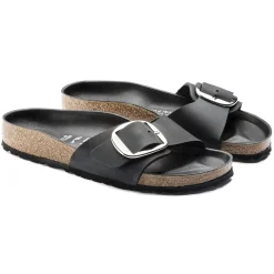 Shop Birkenstock Madrid Big Buckle Black