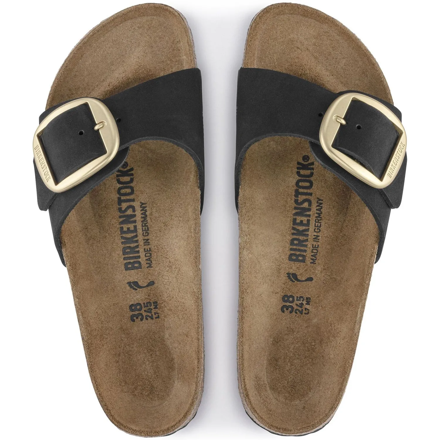 Best Sale Birkenstock Madrid Big Buckle Black