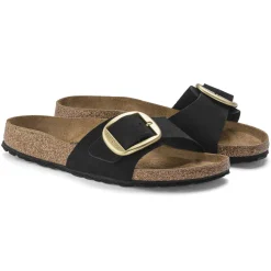 Best Sale Birkenstock Madrid Big Buckle Black