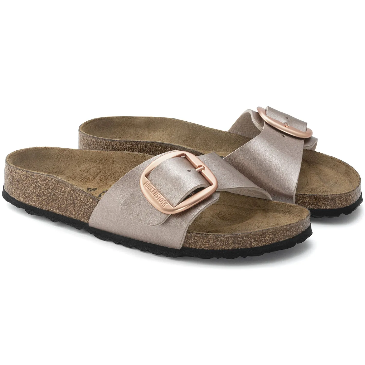 Shop Birkenstock Madrid Big Buckle Copper