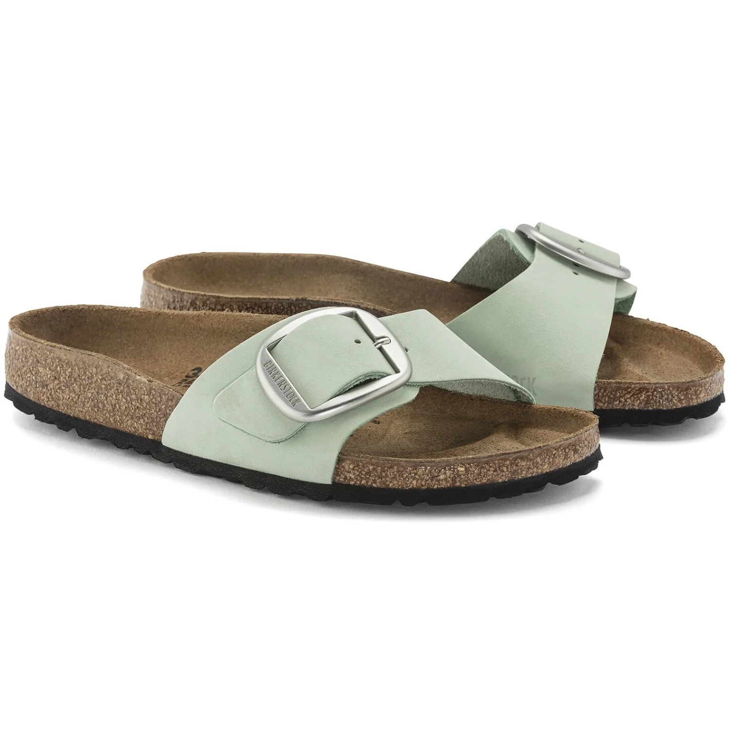 Cheap Birkenstock Madrid Big Buckle Matcha