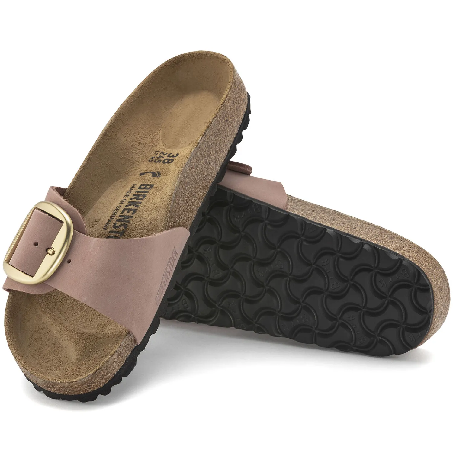 Discount Birkenstock Madrid Big Buckle Old Rose