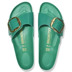 Outlet Birkenstock Madrid Big Buckle High-Shine Digital Green