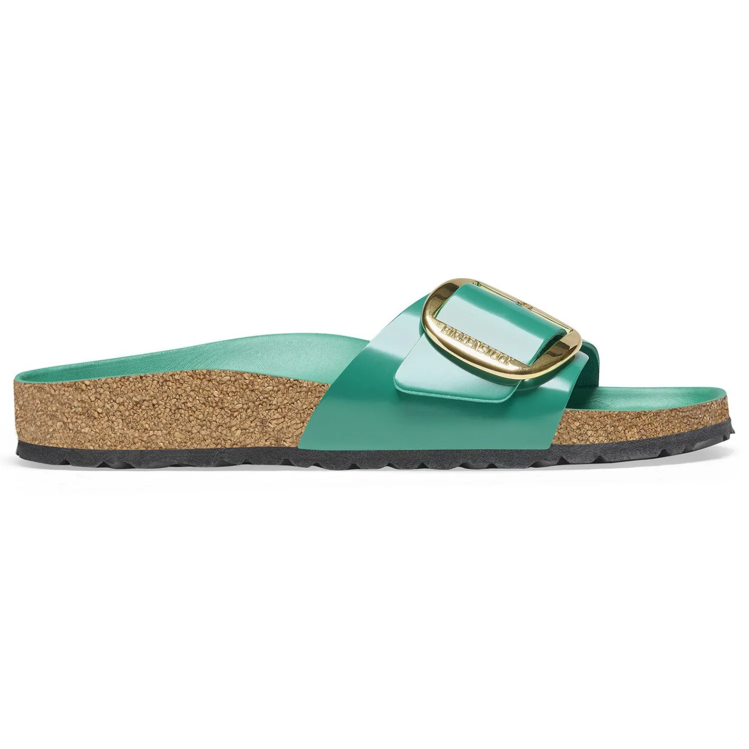 Outlet Birkenstock Madrid Big Buckle High-Shine Digital Green