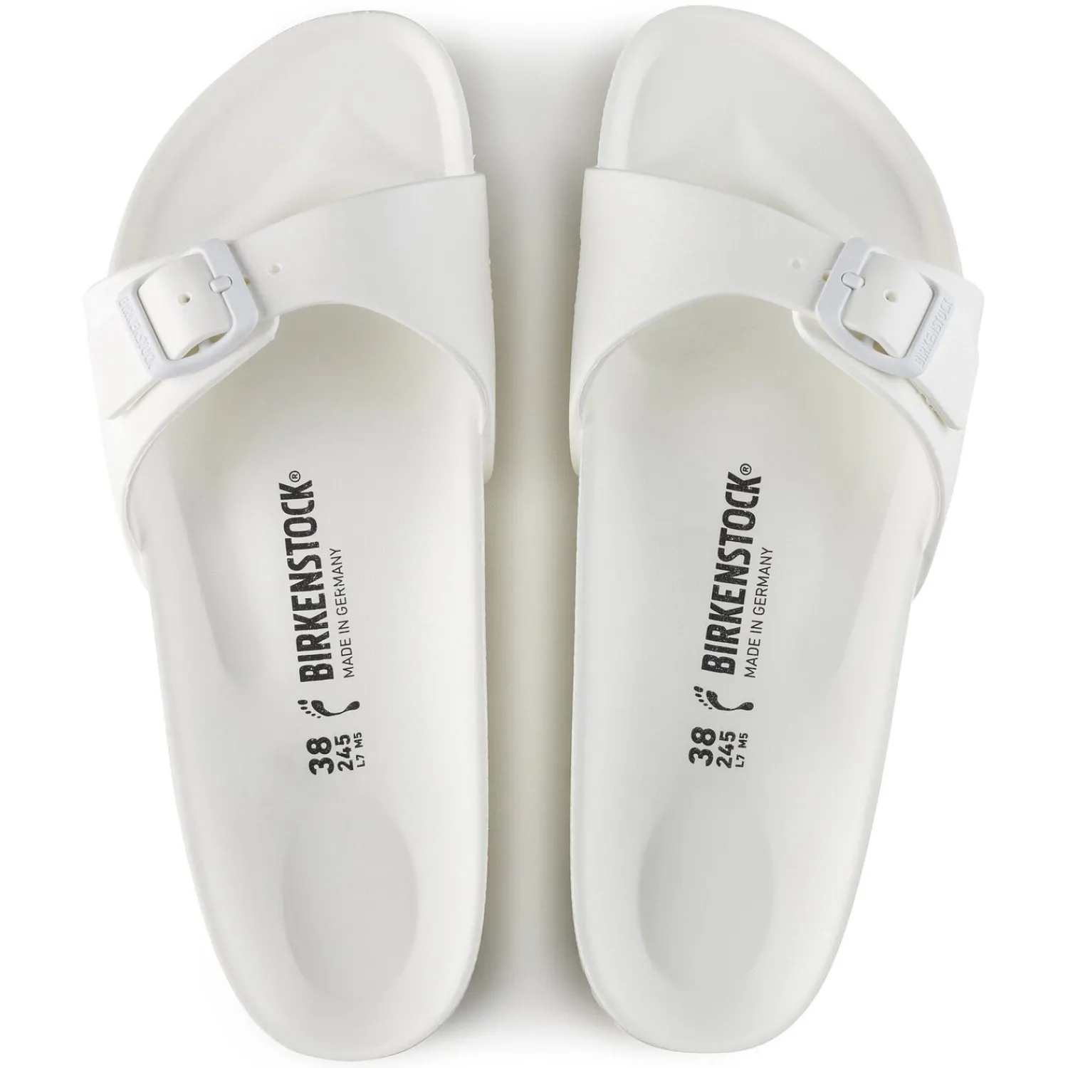 Outlet Birkenstock Madrid Essentials White