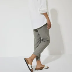 Discount Birkenstock Madrid Vegan Big Buckle Eggshell