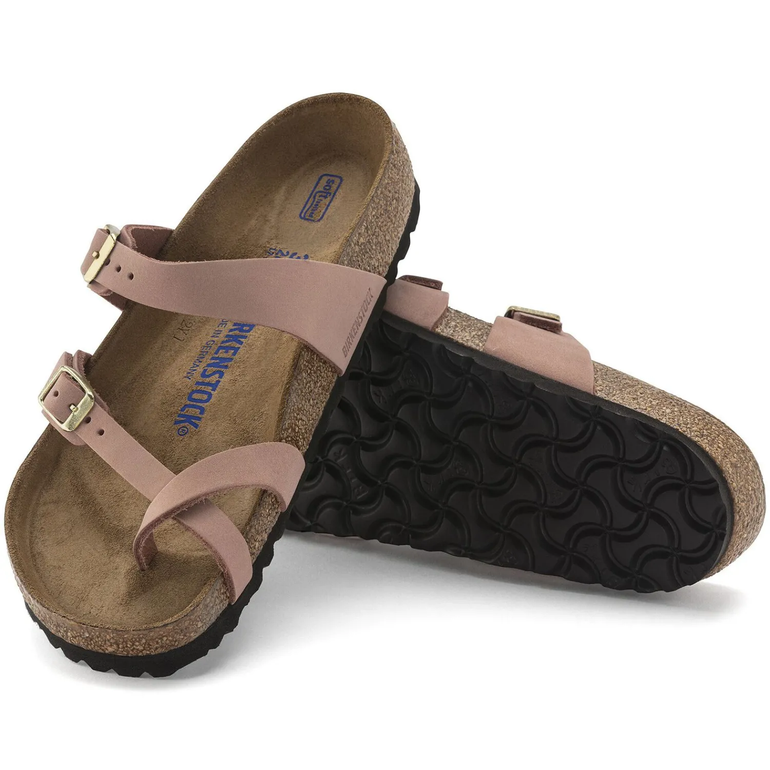 Clearance Birkenstock Mayari Lit De Pied Souple Old Rose