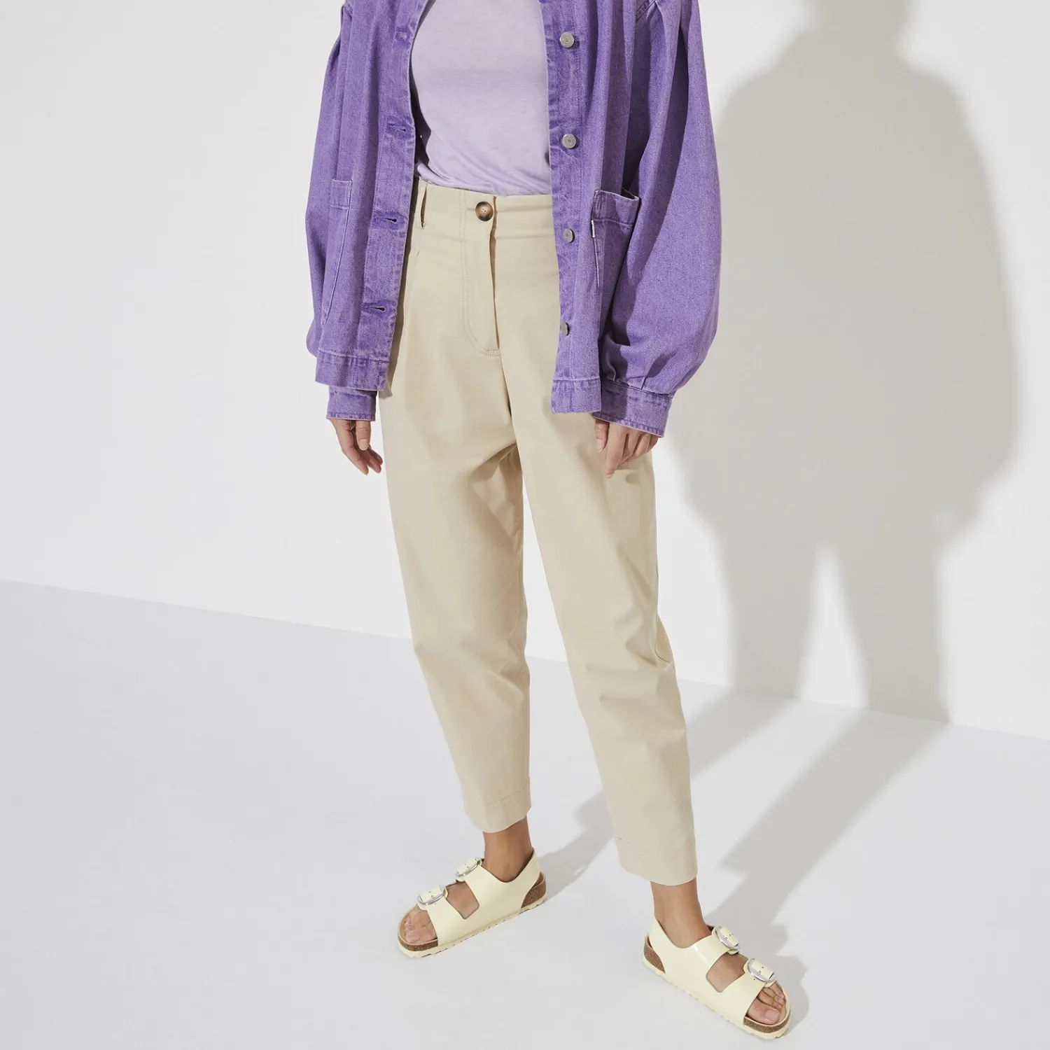 Fashion Birkenstock Milano Big Buckle High Shine Butter