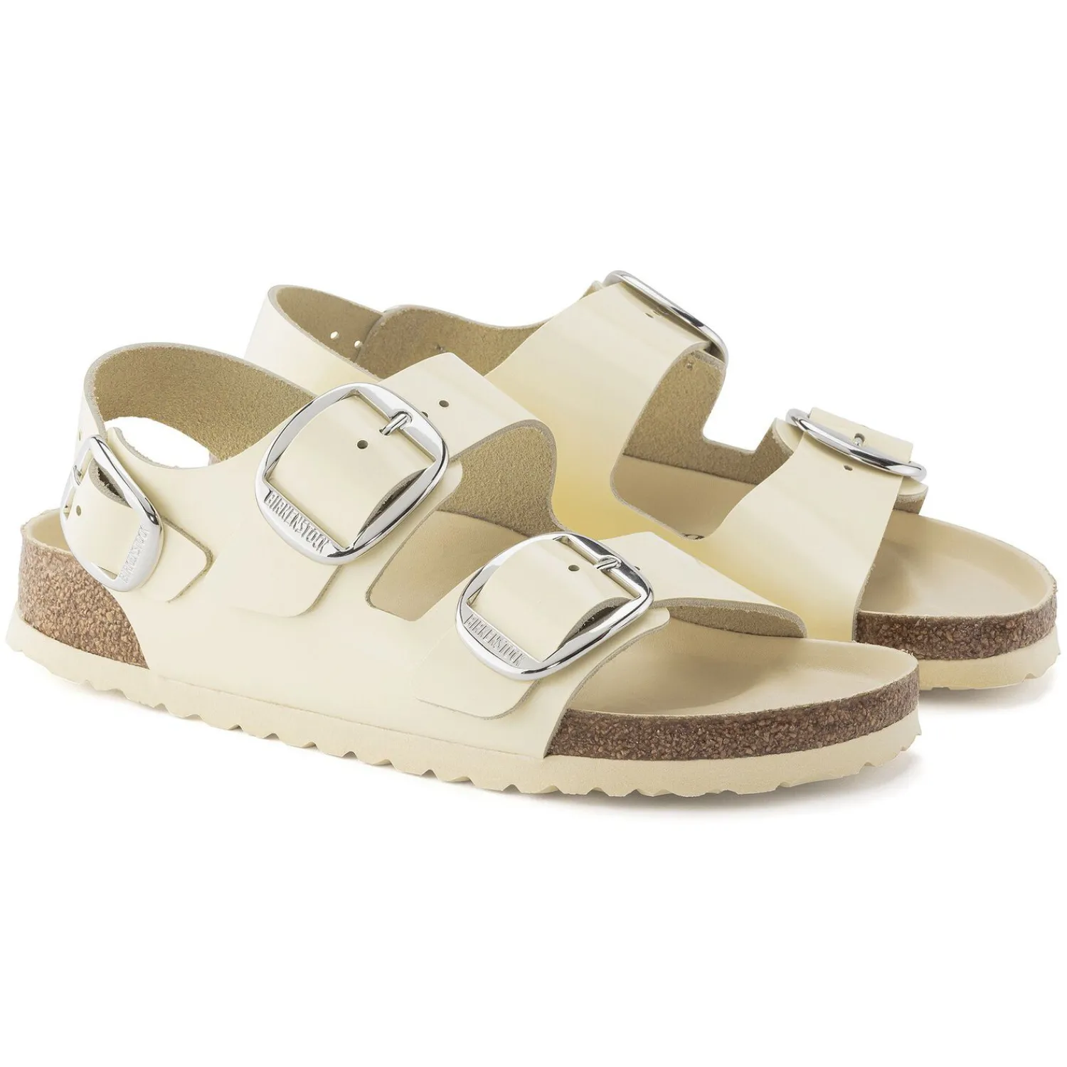Fashion Birkenstock Milano Big Buckle High Shine Butter