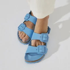 Online Birkenstock Milano Big Buckle High Shine Sky Blue