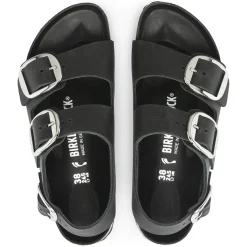 Clearance Birkenstock Milano Big Buckle Black