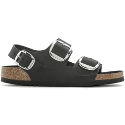 Clearance Birkenstock Milano Big Buckle Black