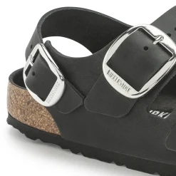 Clearance Birkenstock Milano Big Buckle Black