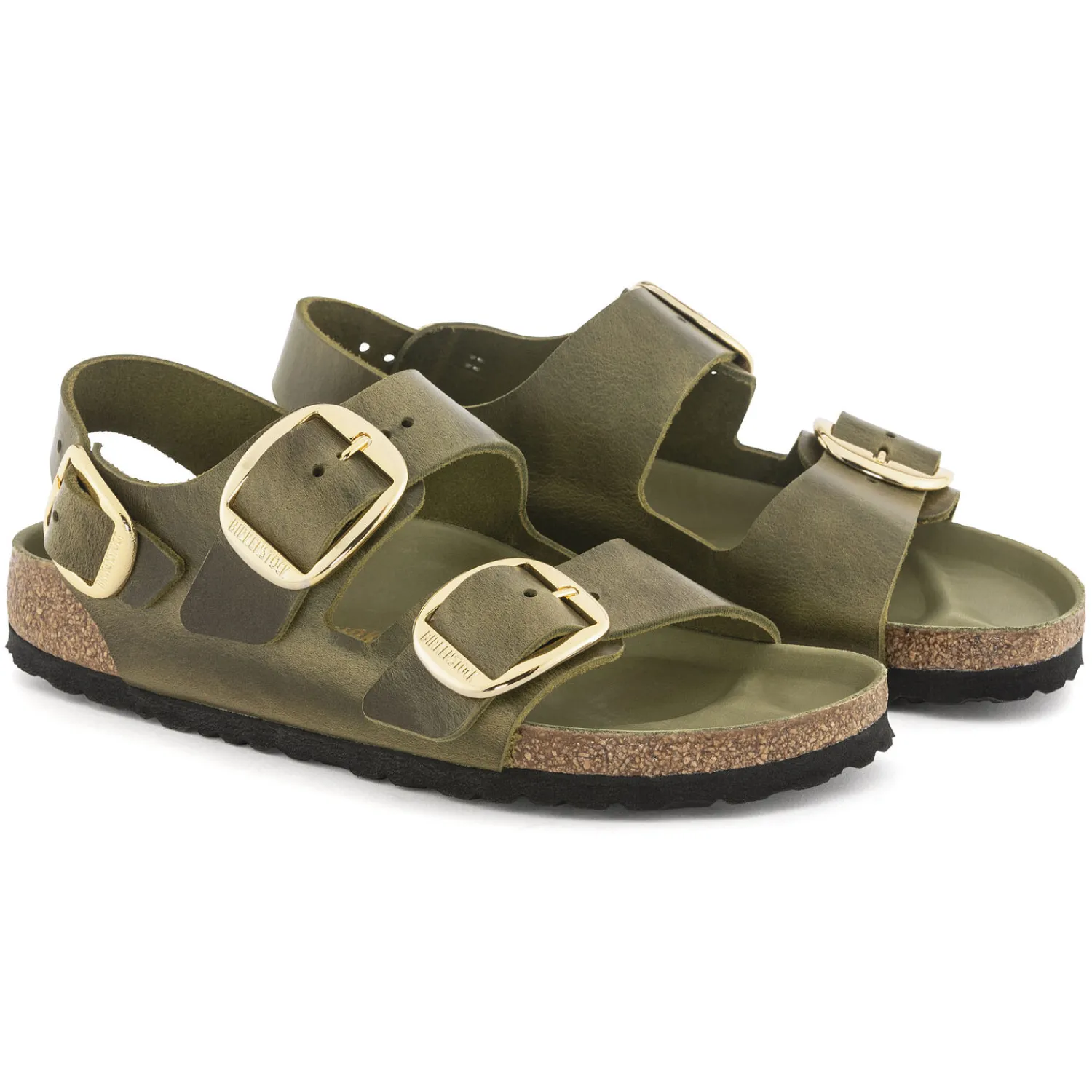 Online Birkenstock Milano Big Buckle Olive Green