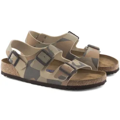 Shop Birkenstock Milano Bs Desert Soil Geo Camo Core